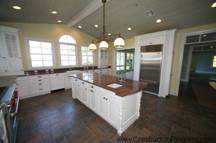 Orlando, Lake Conway, Colonial Remodel with additions. New Kitchen facing the lake. Susan Berry, Home Designer
