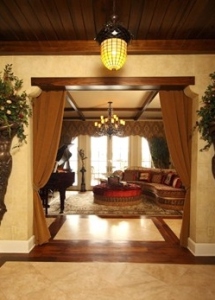 Entry: French Country Style: Interior Architecture, Lighting & Flooring, Orlando, Florida