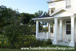 New historical style home design in Winter Park by Susan P. Berry, home building designer